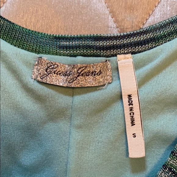 Multi Color Metallic Dress - Picture 2 of 2